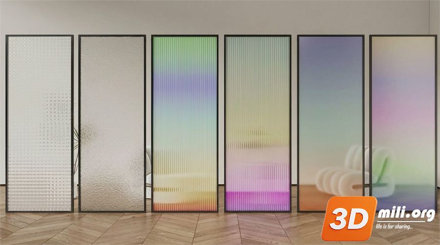 Folding screen Skp Files 